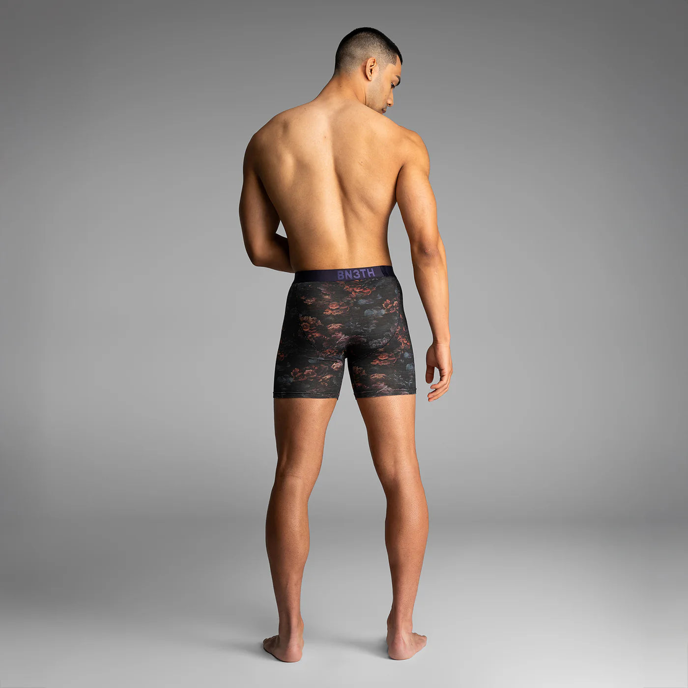 Classic Icon Boxer Brief PT in Dark Floral Dark Navy - BN3TH