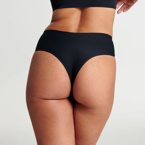 High-Waisted Thong - Evelyn Bobbie