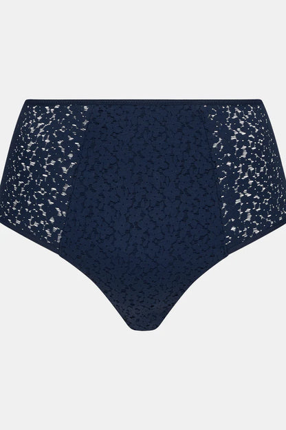 Norah High Waist Brief In Marine Blue - Chantelle