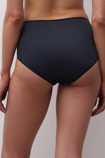 Norah High Waist Brief In Marine Blue - Chantelle