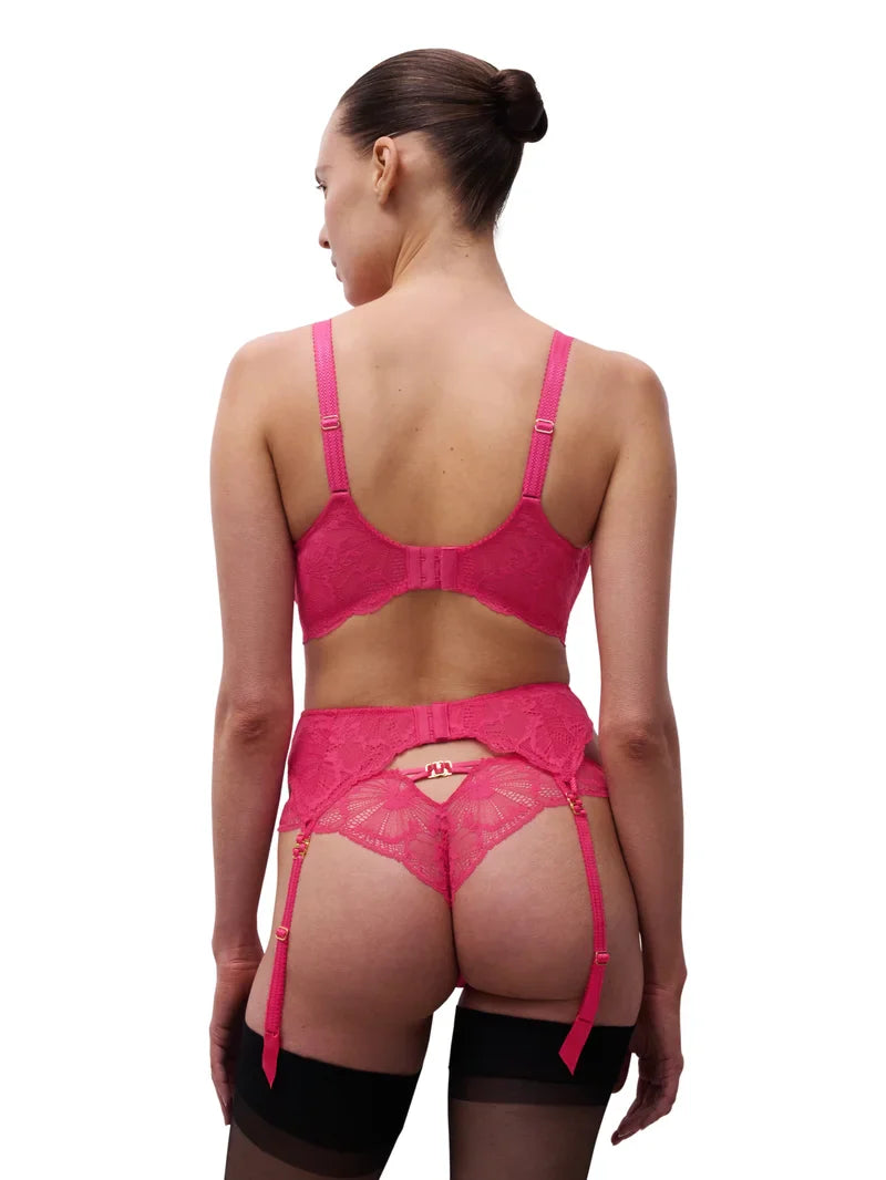 Muse Garter Belt In Lipstick - Chantelle