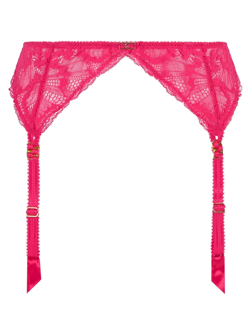 Muse Garter Belt In Lipstick - Chantelle
