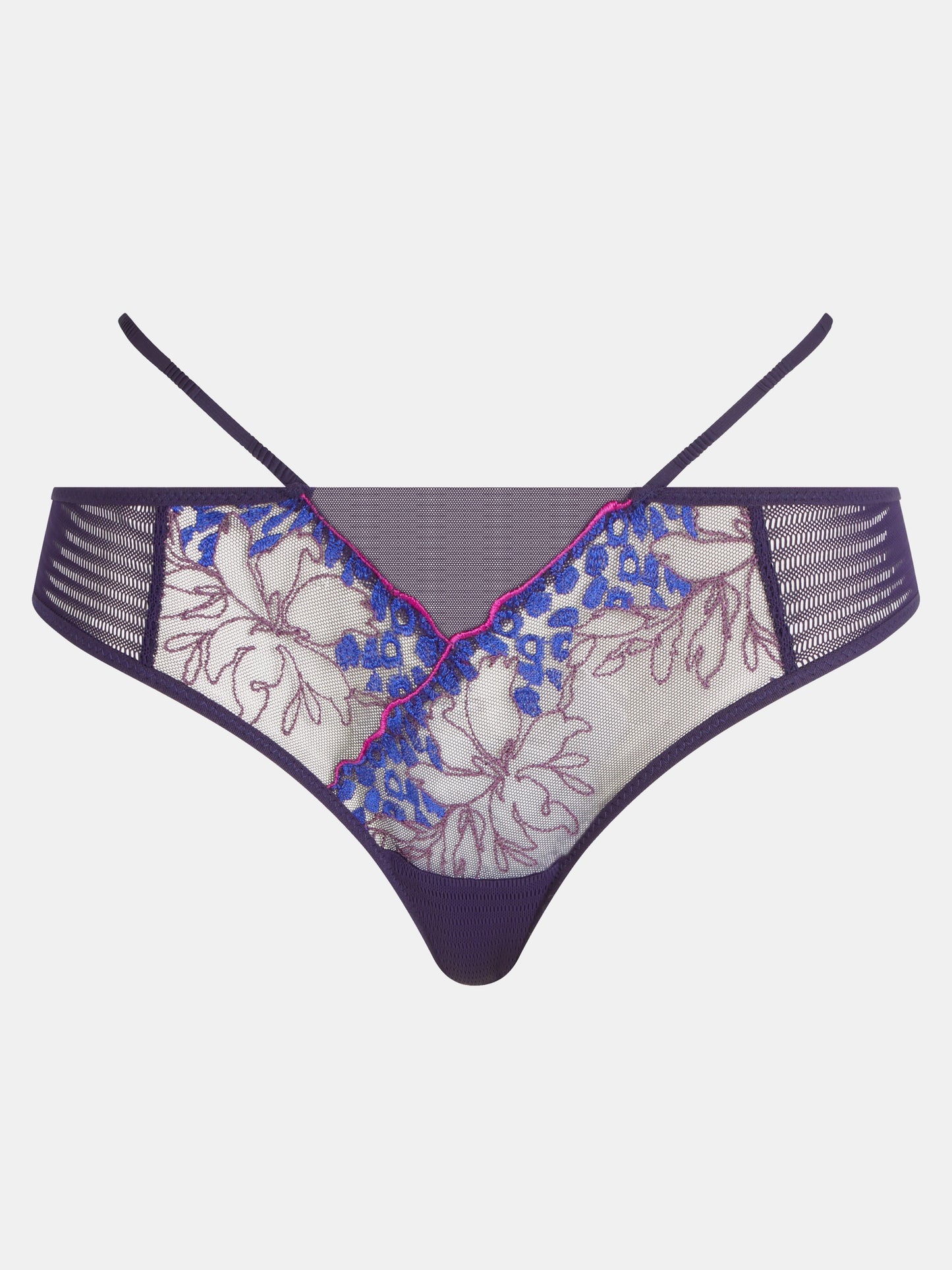 Spice Thong In Midnight Blue - Chantelle Pulp