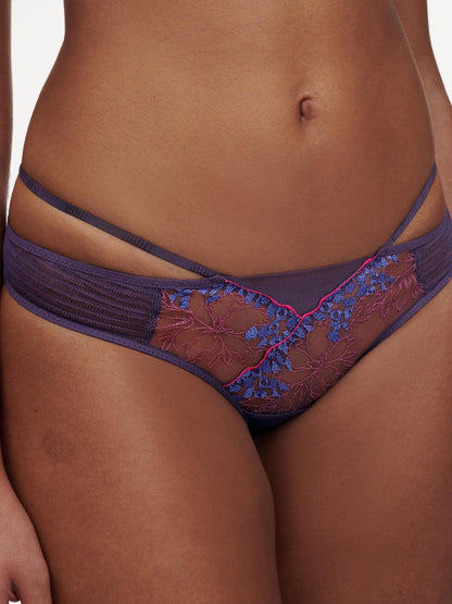 Spice Thong In Midnight Blue - Chantelle Pulp