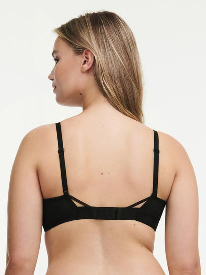 Spice Underwired Bra In Black & Yellow - Chantelle Pulp