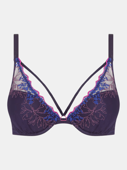 Spice Push Up Bra In Midnight Blue - Chantelle Pulp