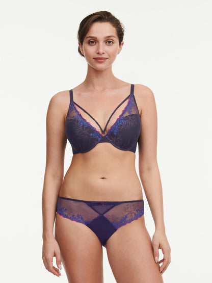 Spice Push Up Bra In Midnight Blue - Chantelle Pulp