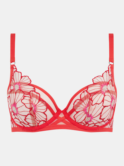 Lush 3 Part Underwired Bra in Flamboyant Flower - Chantelle