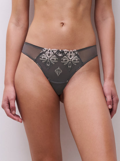 Champs Elysees Thong in Blushed Ash - Chantelle