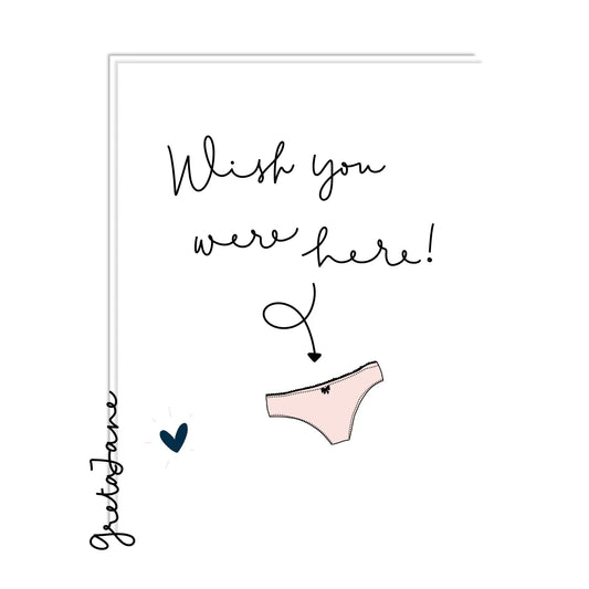 Greta Jane Card - WIsh you were Here