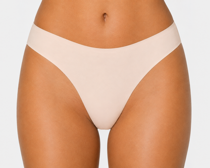 Breathe High Cut Thong In Marshmallow - Hanky Panky
