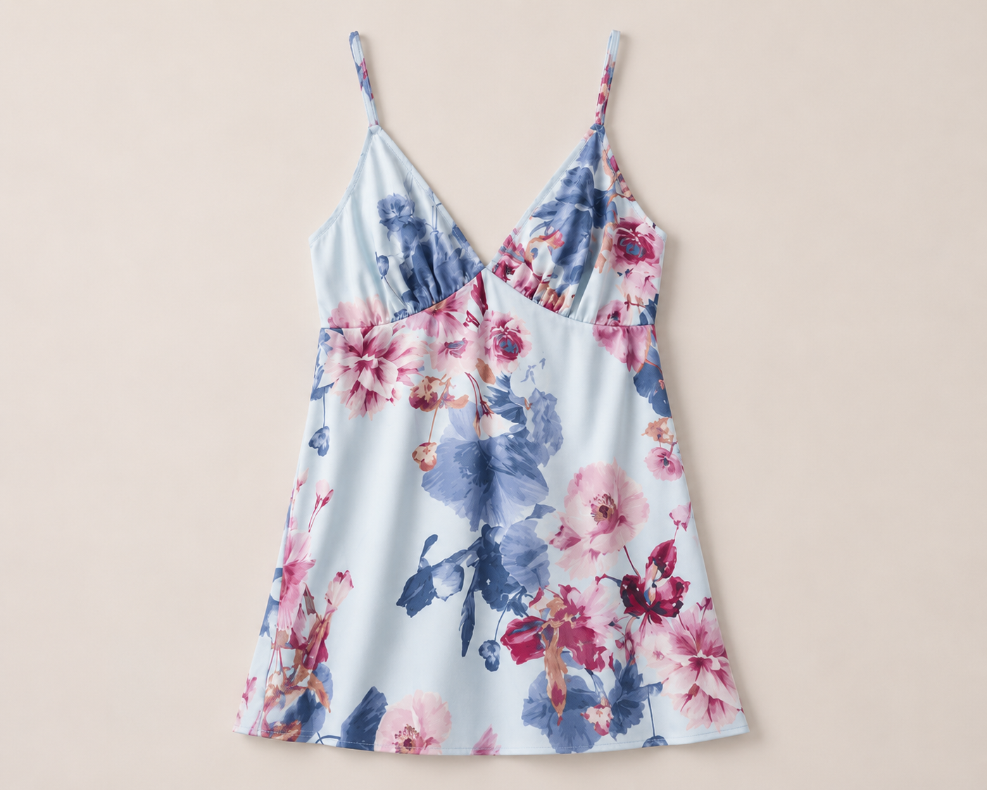 Dove Cami Top Set In Flowery Secret - Midnight Bakery