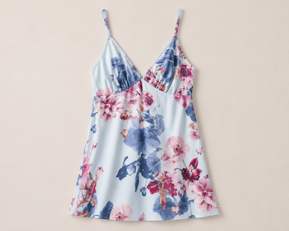 Dove Cami Top Set In Flowery Secret - Midnight Bakery