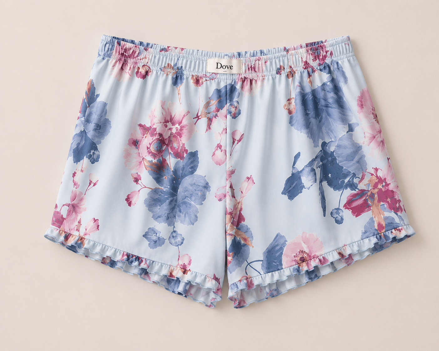 Dove Cami Top Set In Flowery Secret - Midnight Bakery