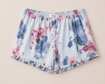 Dove Cami Top Set In Flowery Secret - Midnight Bakery