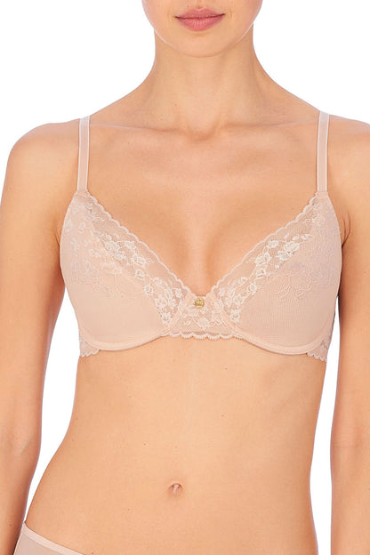 Cherry Blossom Spacer Push-Up Bra In Cameo Rose - Natori