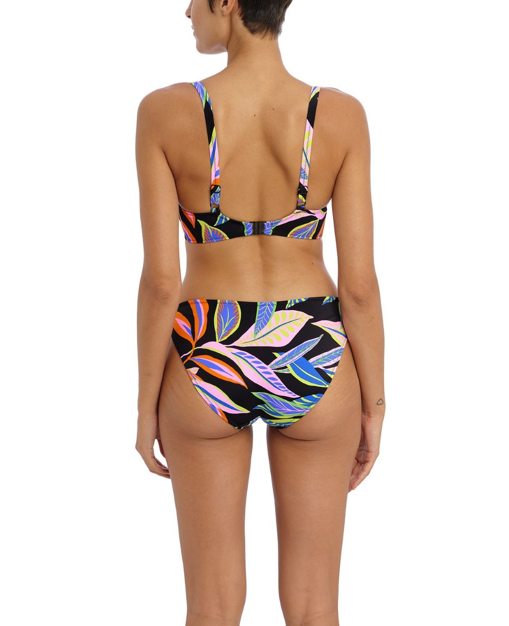 Haut de bikini plongeant Desert Disco en multicolore - Freya