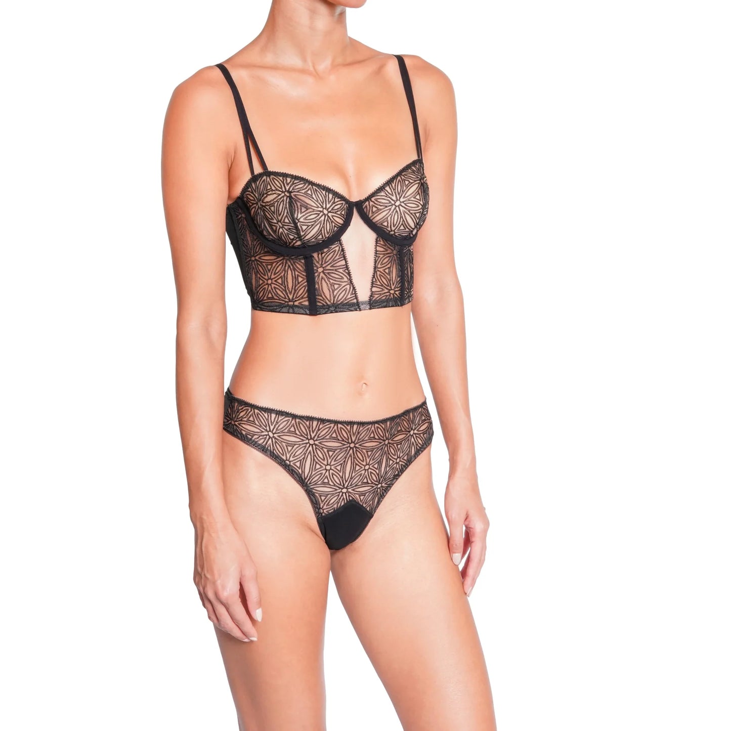 Infini Tanga In Black - Huit