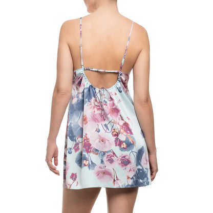 Dove Chemise In Flowery Secret - Midnight Bakery