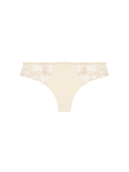 Delice Thong In Topaz Beige - Simone Perele