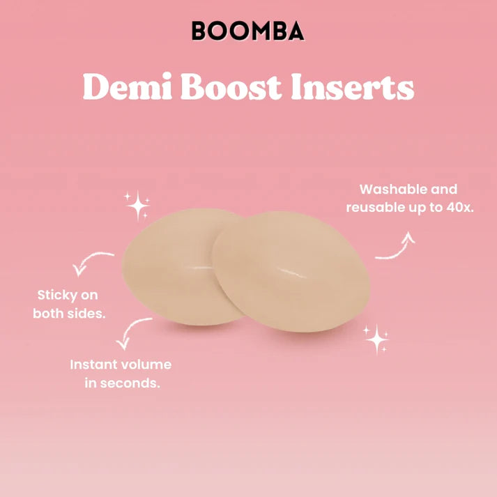 Demi Boost Inserts In Beige - Boomba