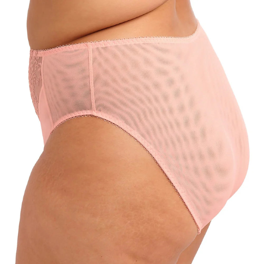 Zarla High Leg Brief In Rose Bud - Elomi