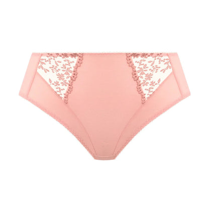 Zarla High Leg Brief In Rose Bud - Elomi