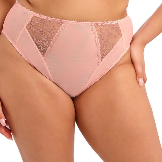 Zarla High Leg Brief In Rose Bud - Elomi