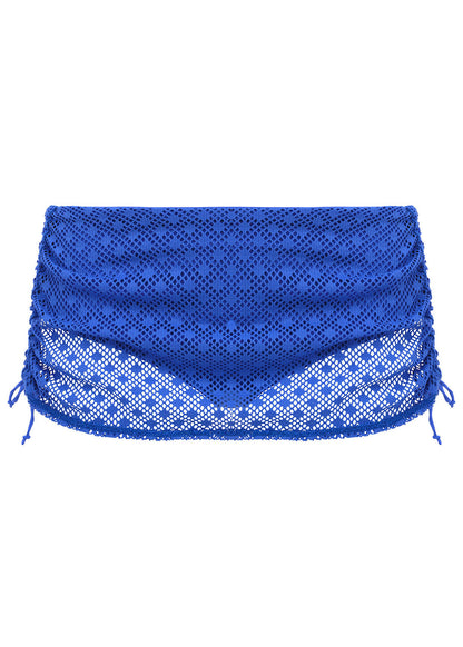 Bazaruto Adjustable Skirted Bikini Brief In Sapphire - Elomi