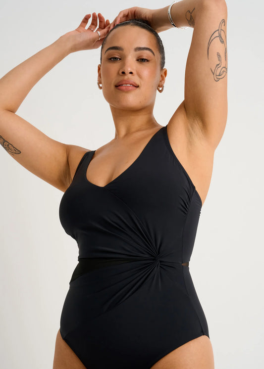 Mesh Panel One Piece - Everyday Sunday