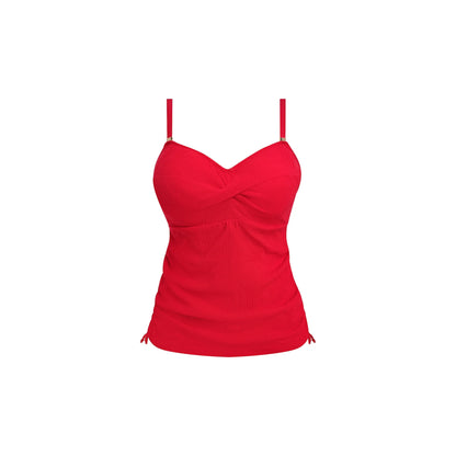 Ottawa Twist Front Tankini In Red - Fantasie