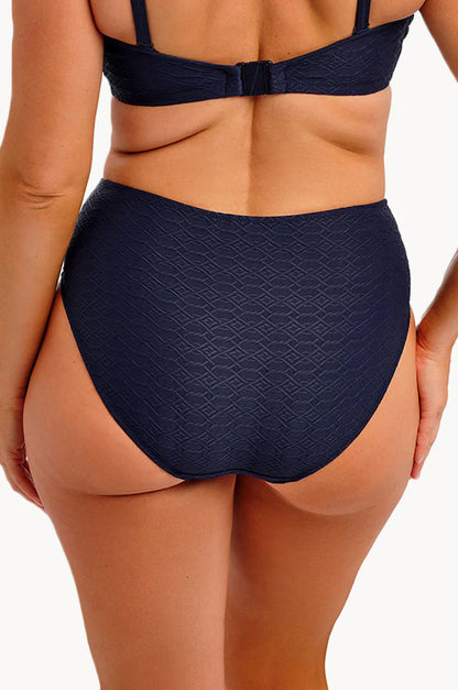 Azores High Waist Bikini Brief in Midnight - Fantasie