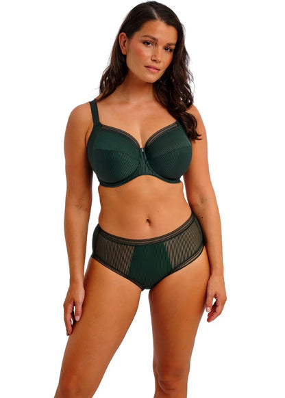 Fusion Full Cup Side Support Bra In Evergreen - Fantasie