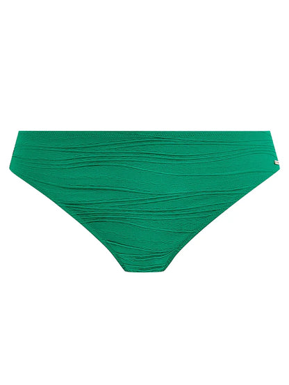 Beach Waves Bikini Mid Rise Brief In Tourmaline - Fantasie