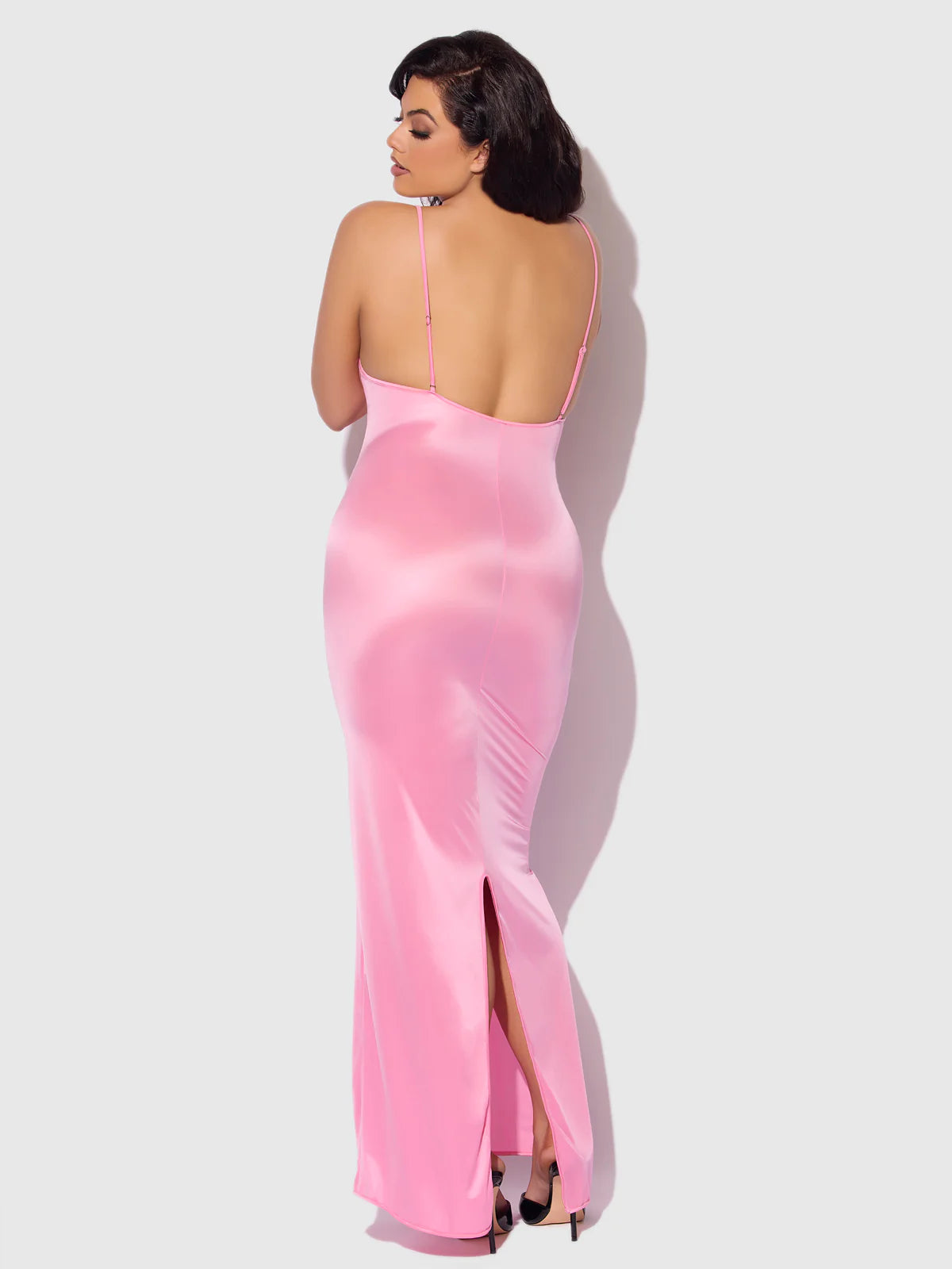 Zoe Oil Slick Maxi Gown - House of Desire