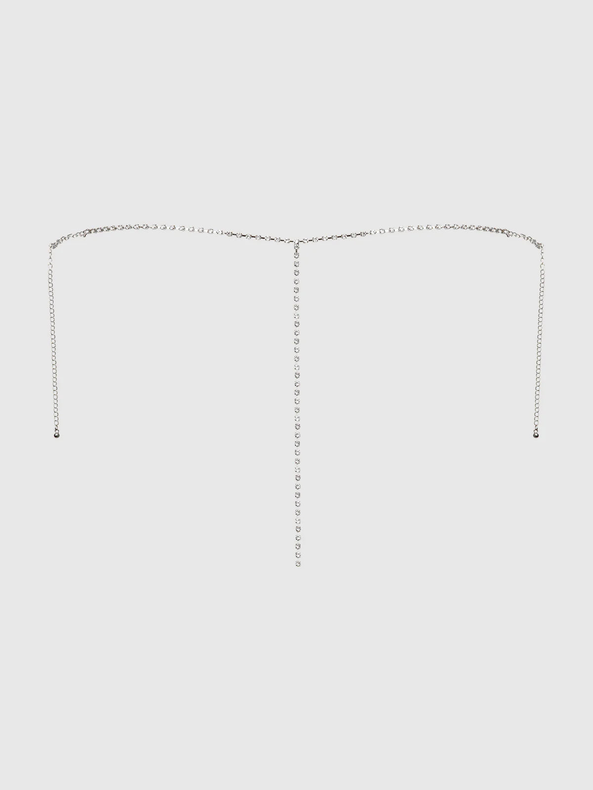 Rhinestone V-Front Panty - House of Desire