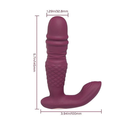 Ryder Thrusting G-Spot Vibrator - Honey