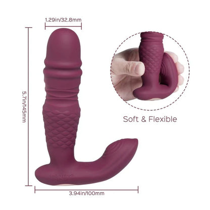 Ryder Thrusting G-Spot Vibrator - Honey