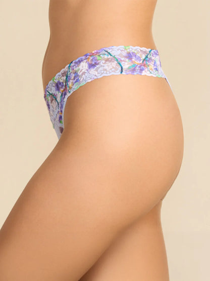 Original Rise Signature Lace Thong in Pleinair - Hanky Panky