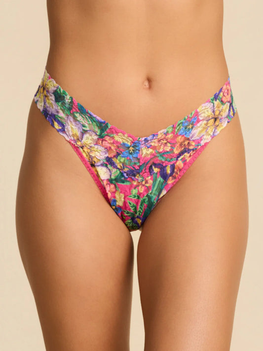 Original Rise Signature Lace Thong in Radiant - Hanky Panky