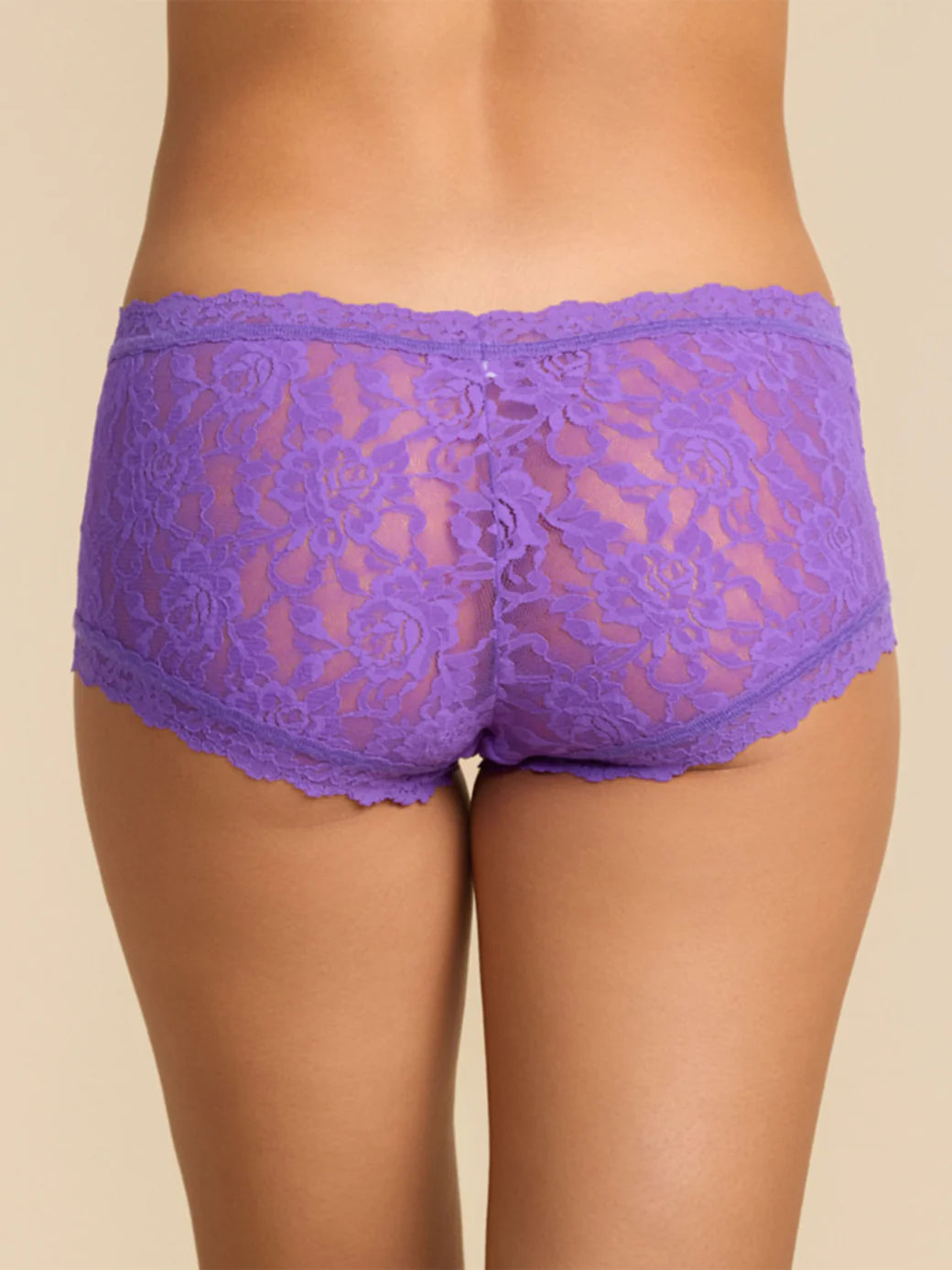 Signature Lace Boyshort in Vivacious Violet Purple - Hanky Panky