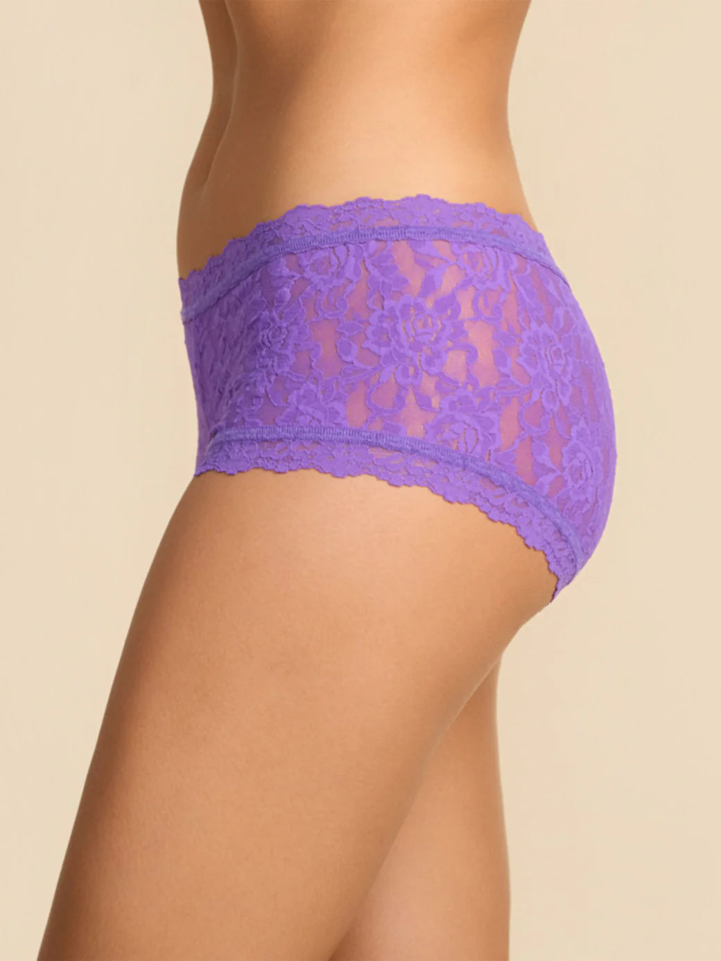 Signature Lace Boyshort in Vivacious Violet Purple - Hanky Panky