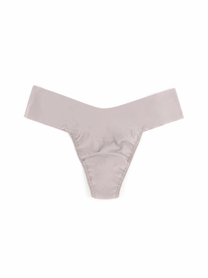 Breathe Original Rise Thong In Evening Grey - Hanky Panky