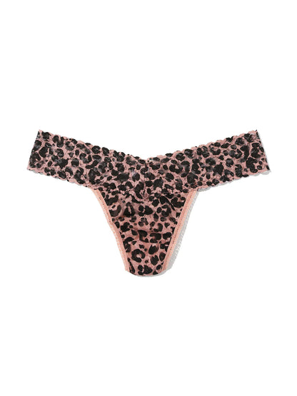 Low Rise Signature Lace Thong In Walk On The Wild Side - Hanky Panky