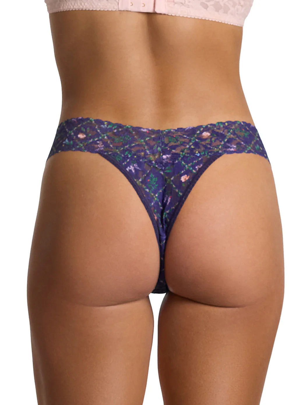 Original Rise Signature Lace Thong In Everlasting - Hanky Panky
