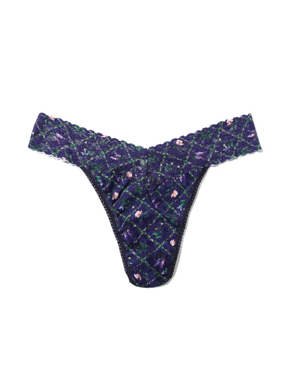 Original Rise Signature Lace Thong In Everlasting - Hanky Panky
