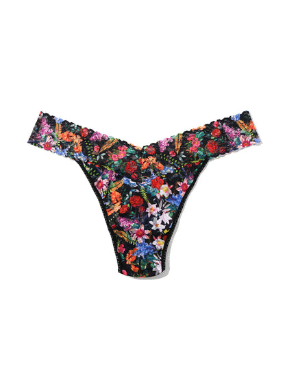 Original Rise Signature Lace Thong In Hypnotic - Hanky Panky
