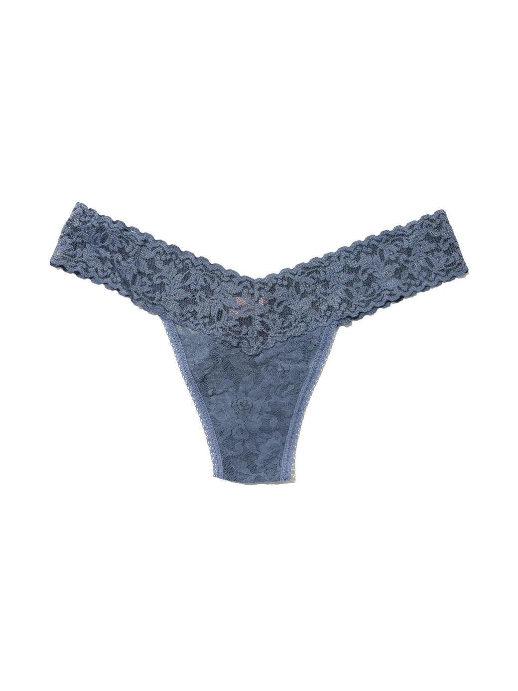 Low Rise Signature Lace Thong In Tour Guide - Hanky Panky