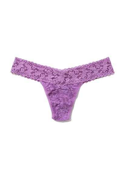 Low Rise Signature Lace Thong In Venus - Hanky Panky