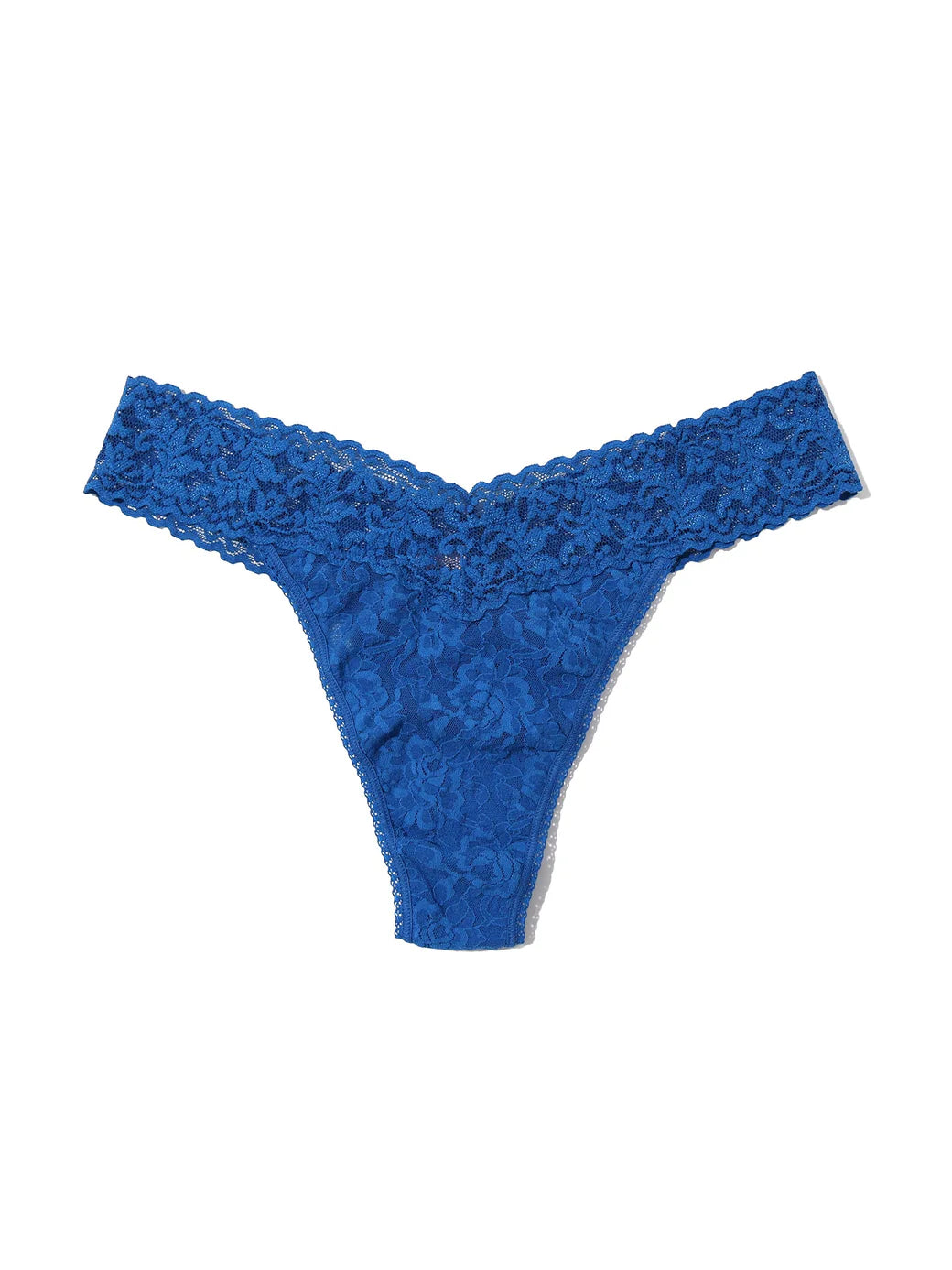 Original Rise Signature Lace Thong In Deep Dive - Hanky Panky